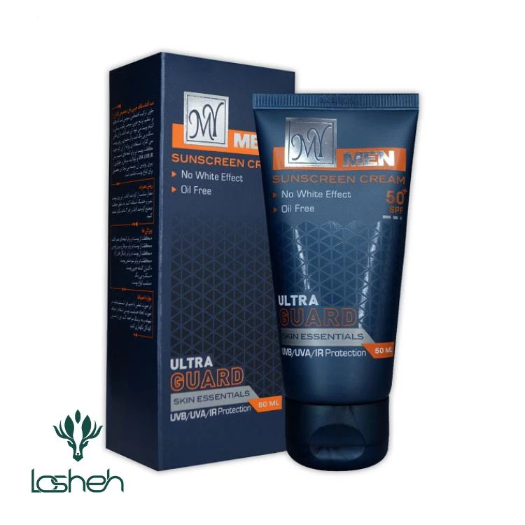 کرم ضدآفتاب فاقد چربی مردانه SPF50 مای من کرم ضدآفتاب فاقد چربی مردانه SPF50 مای من