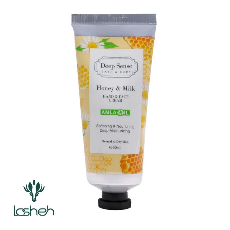 کرم مرطوب کننده شیر و عسل دیپ سنس کرم مرطوب کننده شیر و عسل دیپ سنس